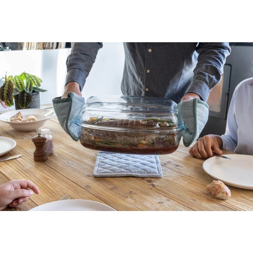 Posoda za peko s pokrovom PYREX 6,7 l