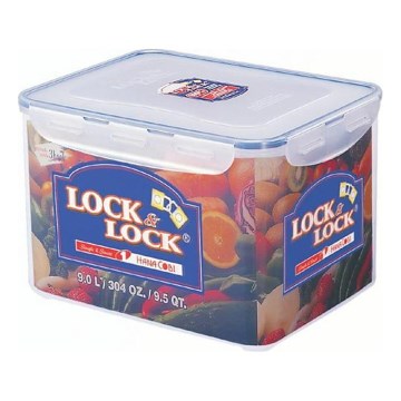 Posoda za živila 9 l LOCK modra