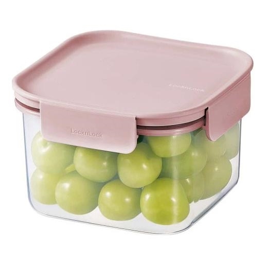 Posoda za živila CLASSIC PLUS 0,86 l rožnata/prozorna