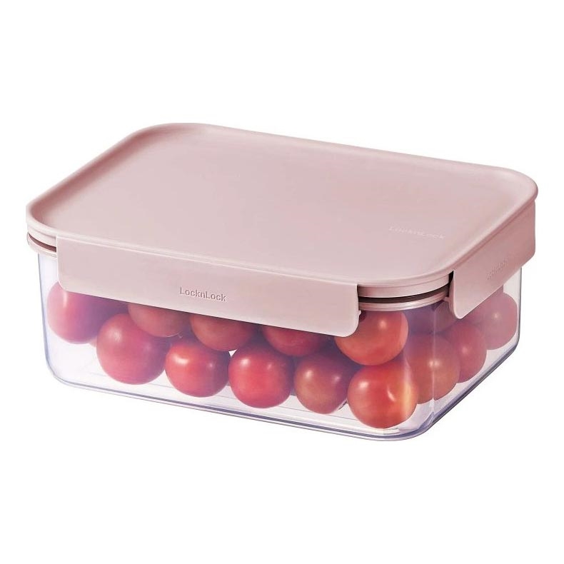 Posoda za živila CLASSIC PLUS 1,65 l rožnata/prosojna