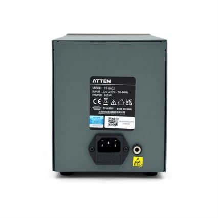 Postaja za vroč zrak in spajkanje z LCD zaslonom 800W/230V