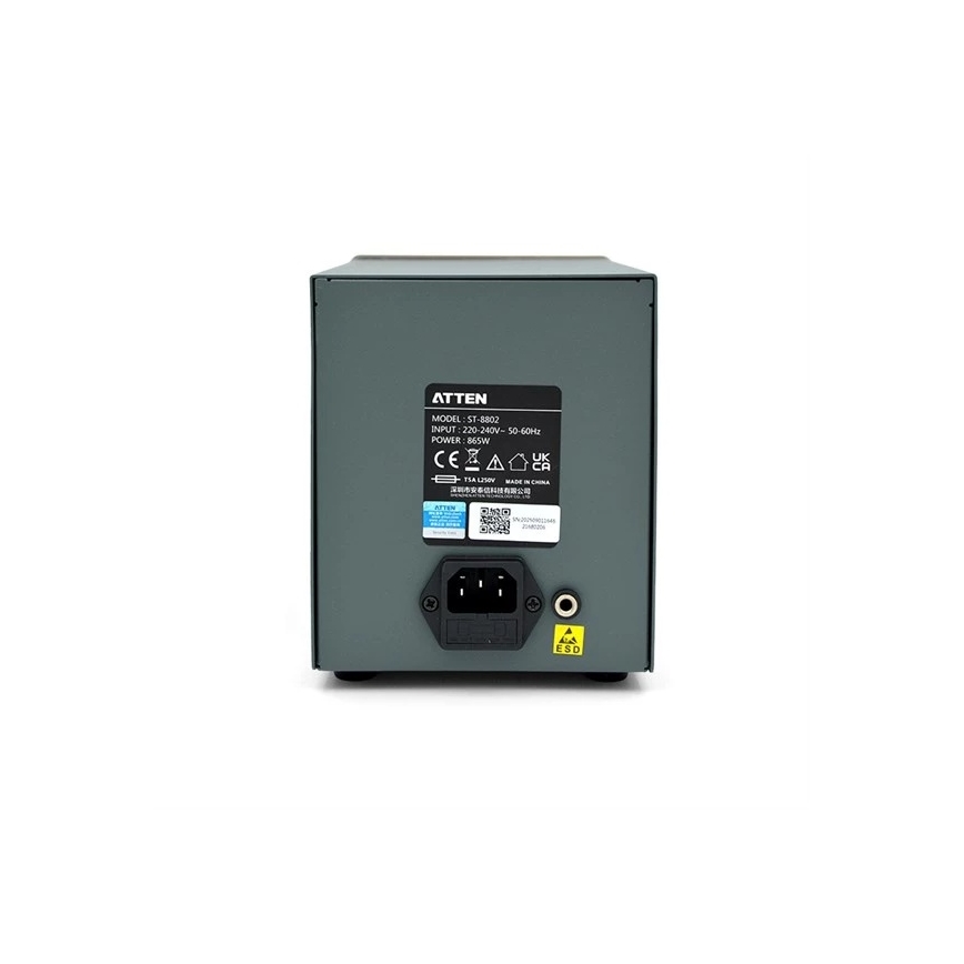 Postaja za vroč zrak in spajkanje z LCD zaslonom 800W/230V