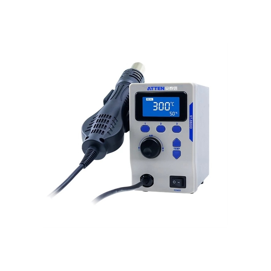 Postaja za vroč zrak z LCD zaslonom 800W/230V