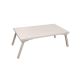 Posteljna mizica GUSTO 24x60 cm bela