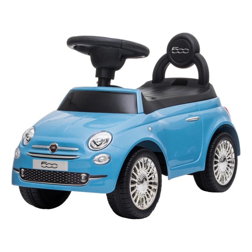 Potisni avto Fiat 500 2xAA modra
