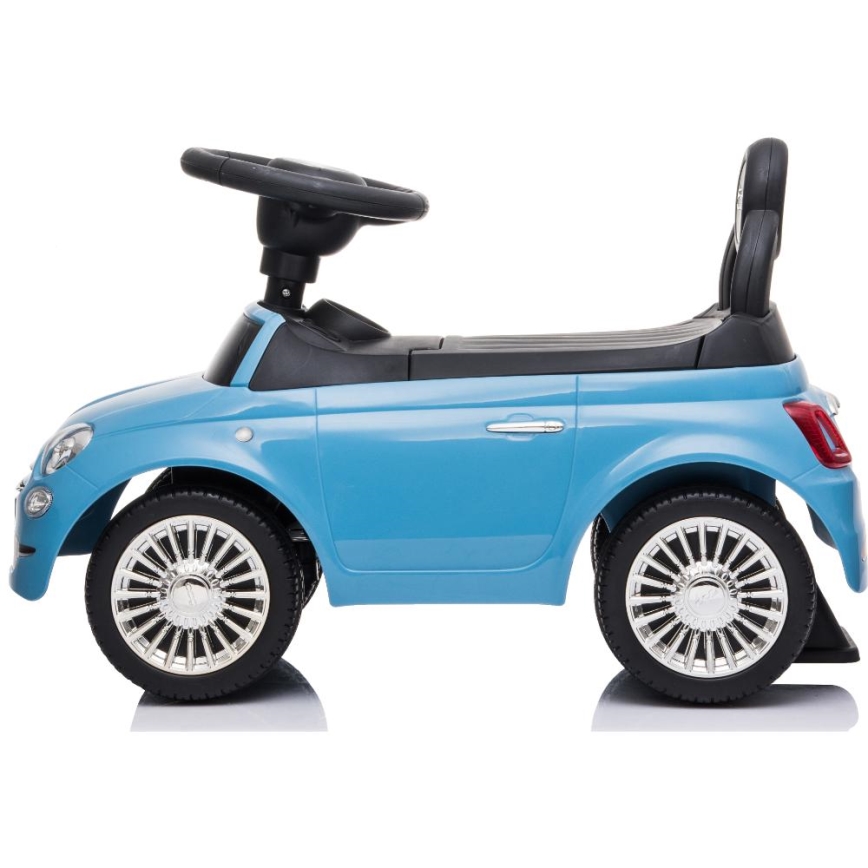 Potisni avto Fiat 500 2xAA modra