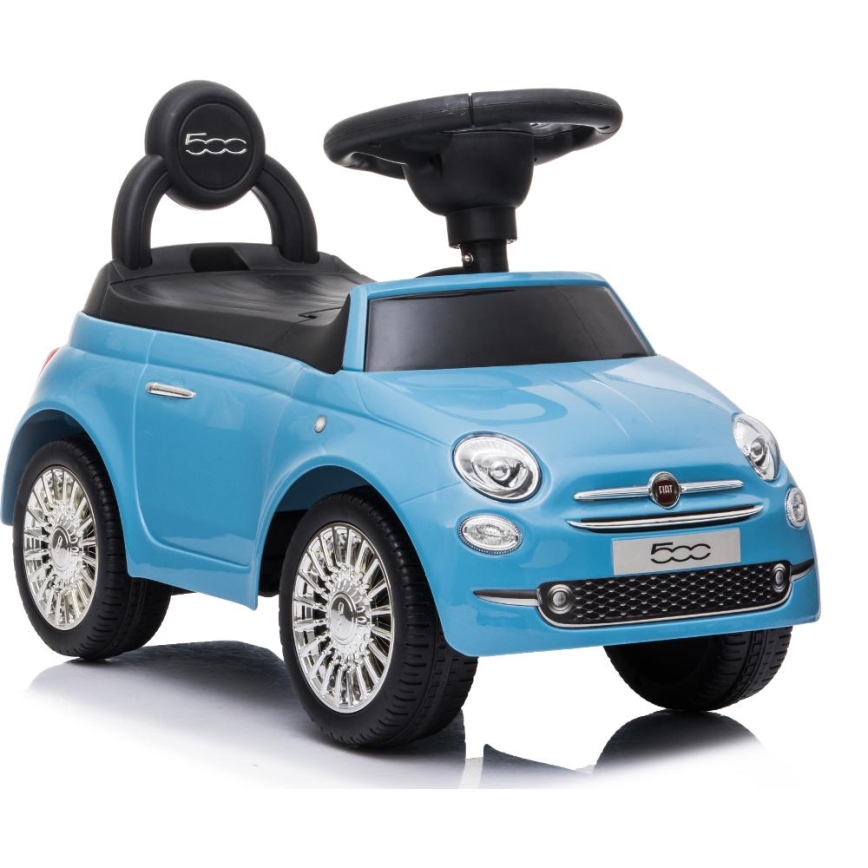 Potisni avto Fiat 500 2xAA modra