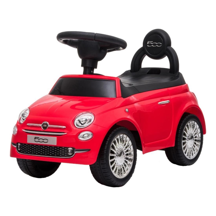 Potisni avto Fiat 500 2xAA rdeča