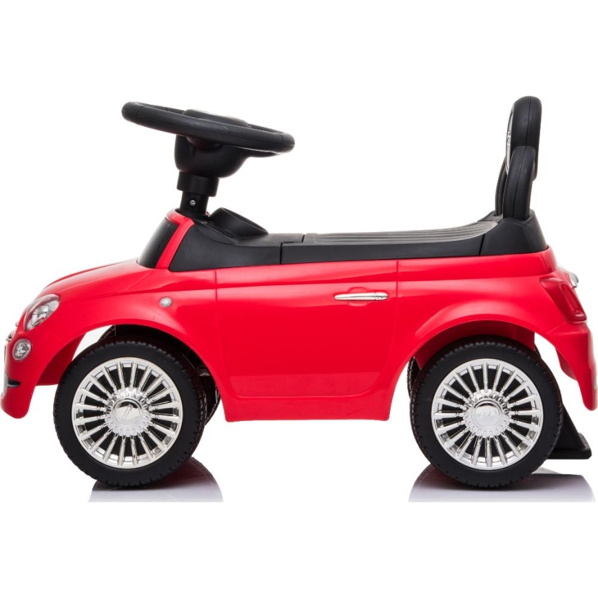 Potisni avto Fiat 500 2xAA rdeča