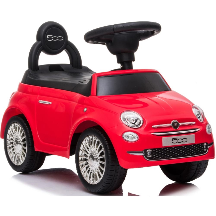 Potisni avto Fiat 500 2xAA rdeča