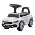 Potisni avto Mercedes C-Class 2xAA bela