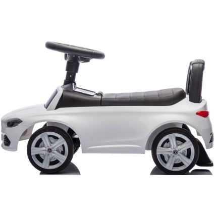 Potisni avto Mercedes C-Class 2xAA bela