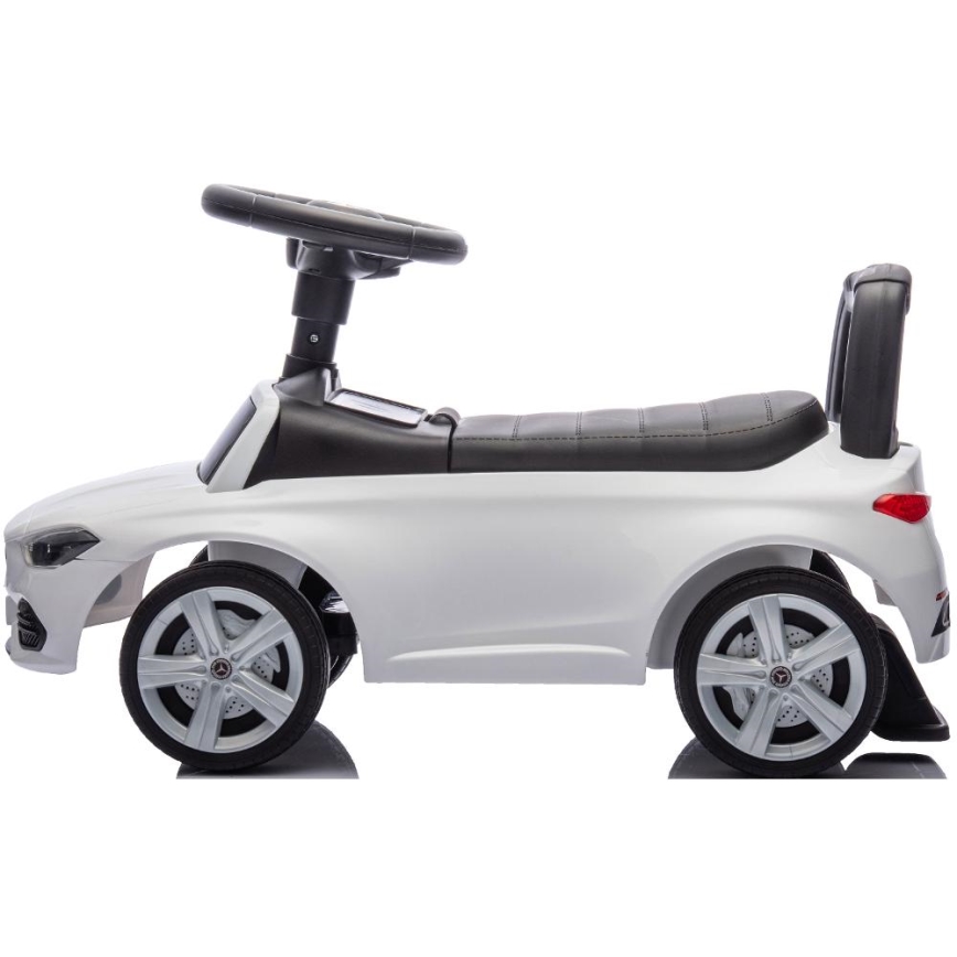 Potisni avto Mercedes C-Class 2xAA bela
