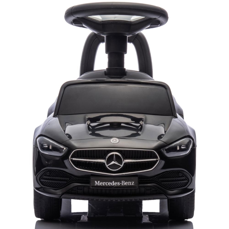 Potisni avto Mercedes C-Class 2xAA črna