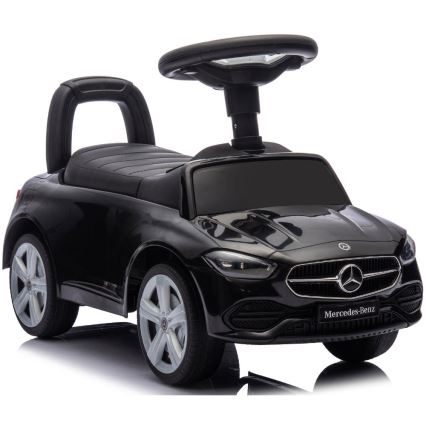 Potisni avto Mercedes C-Class 2xAA črna