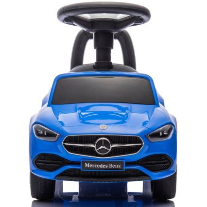 Potisni avto Mercedes C-Class 2xAA modra