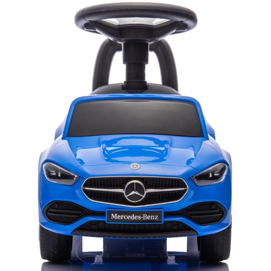 Potisni avto Mercedes C-Class 2xAA modra