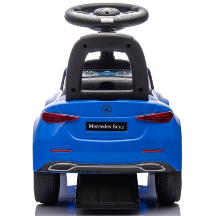 Potisni avto Mercedes C-Class 2xAA modra