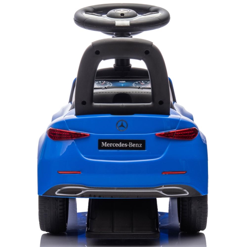 Potisni avto Mercedes C-Class 2xAA modra