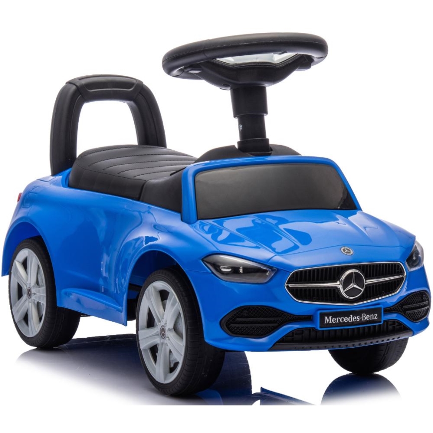 Potisni avto Mercedes C-Class 2xAA modra