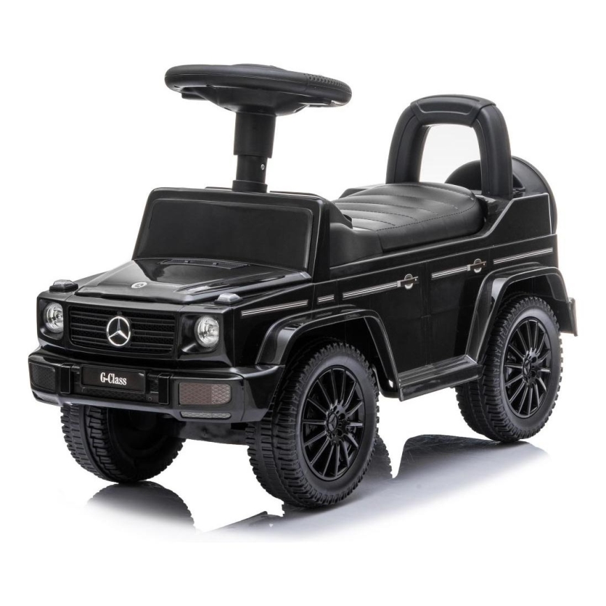 Potisni avto Mercedes G350d 2xAA črna