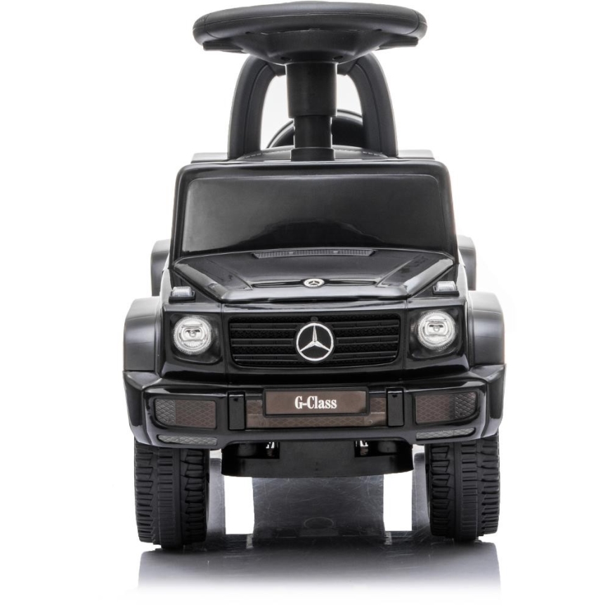 Potisni avto Mercedes G350d 2xAA črna