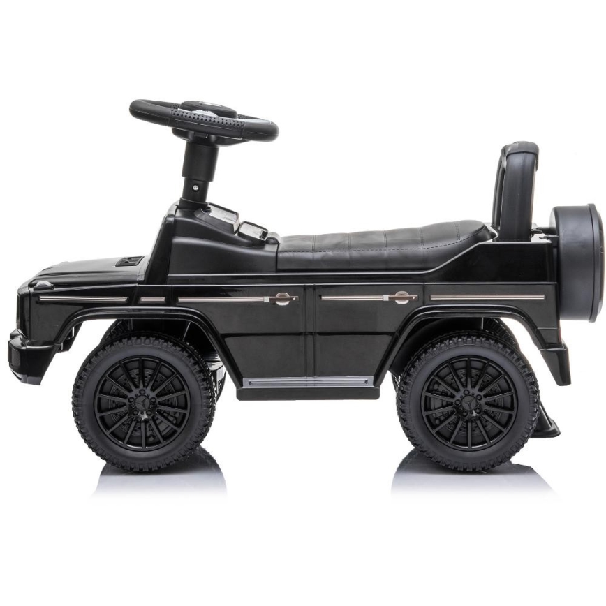 Potisni avto Mercedes G350d 2xAA črna