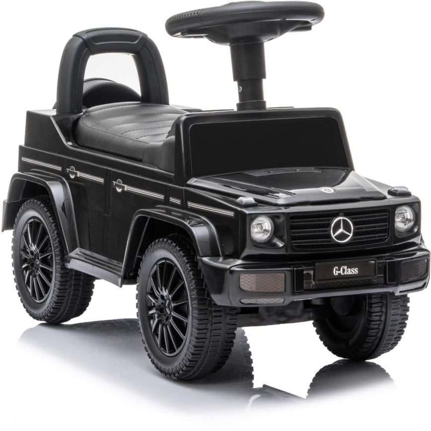 Potisni avto Mercedes G350d 2xAA črna