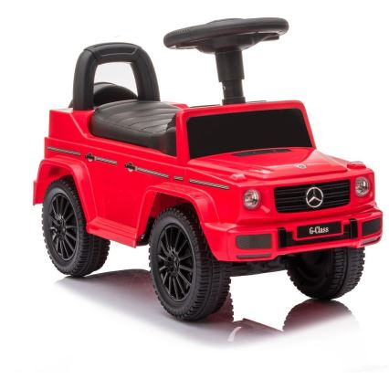 Potisni avto Mercedes G350d 2xAA rdeča/črna
