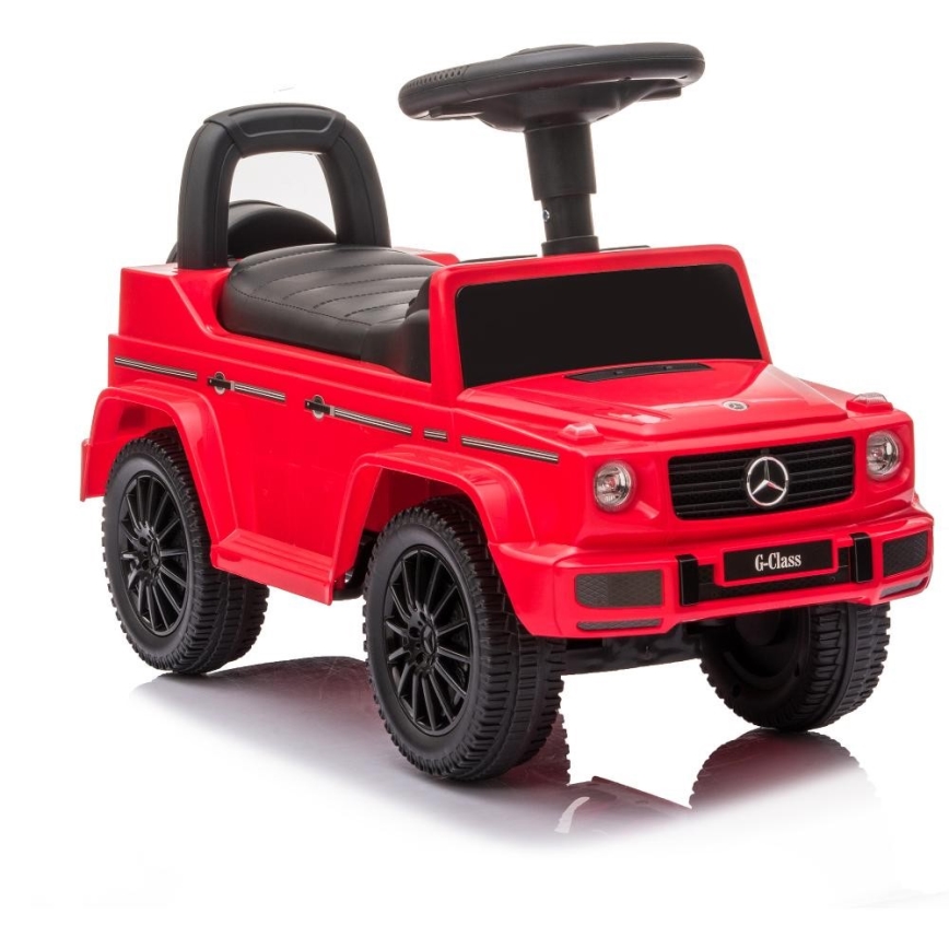 Potisni avto Mercedes G350d 2xAA rdeča/črna