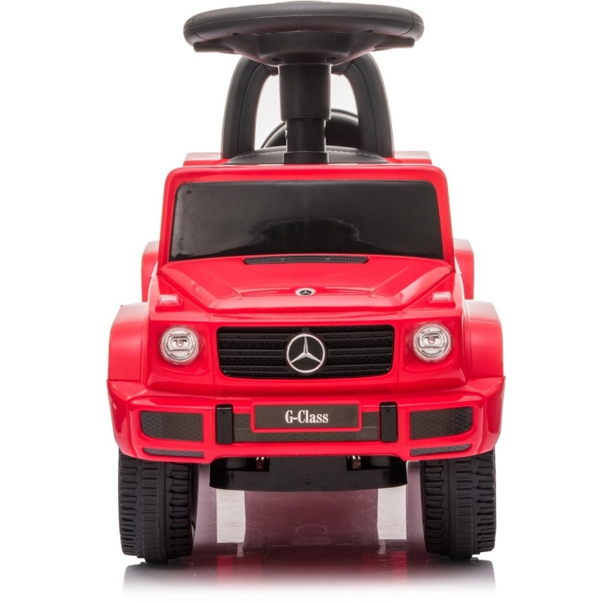 Potisni avto Mercedes G350d 2xAA rdeča/črna
