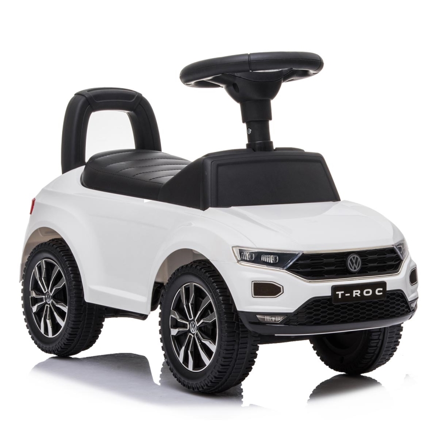 Potisni avto Volkswagen 2xAA bela/črna
