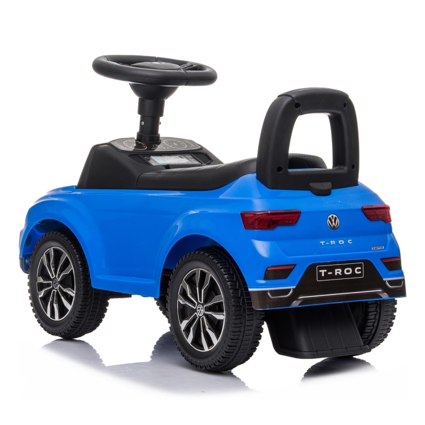 Potisni avto Volkswagen 2xAA modra/črna