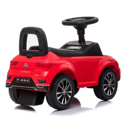 Potisni avto Volkswagen 2xAA rdeča/črna
