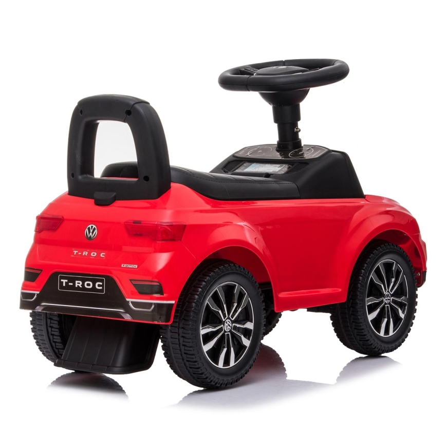 Potisni avto Volkswagen 2xAA rdeča/črna