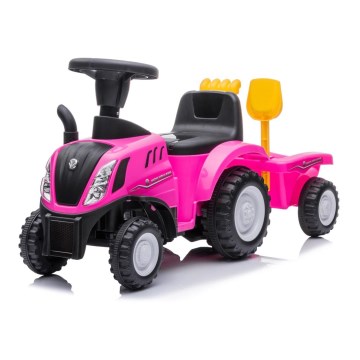 Potisno kolo NEW HOLLAND roza/črna