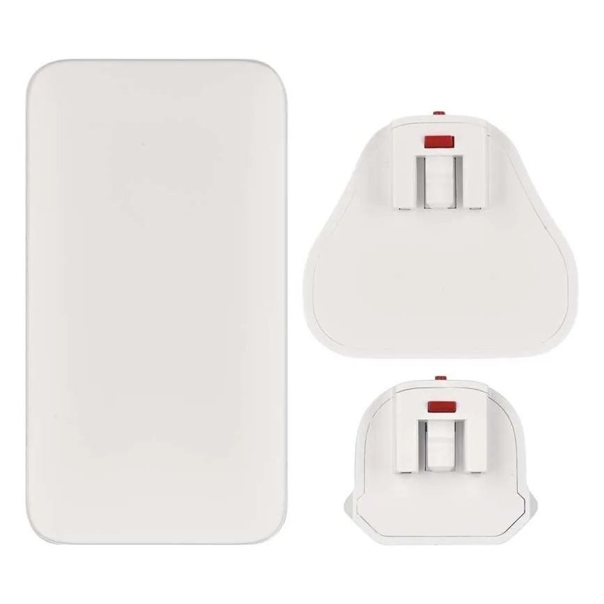 Potovalni adapter z zamenljivimi USB-nastavki GaN 100-250V