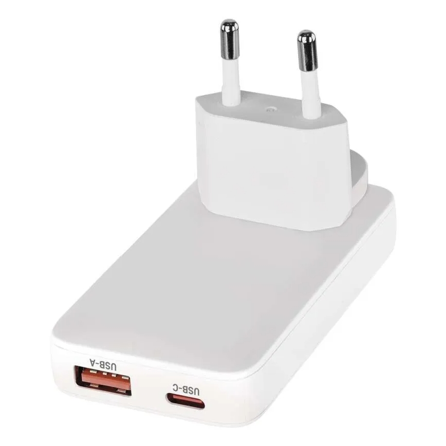 Potovalni adapter z zamenljivimi USB-nastavki GaN 100-250V
