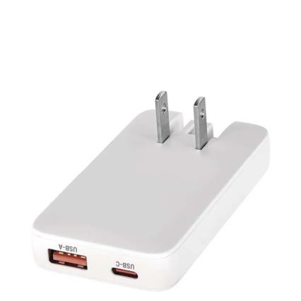 Potovalni adapter z zamenljivimi USB-nastavki GaN 100-250V