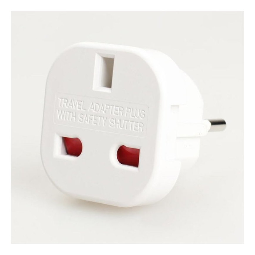 Potovalni adapter za UK-EU vtičnico