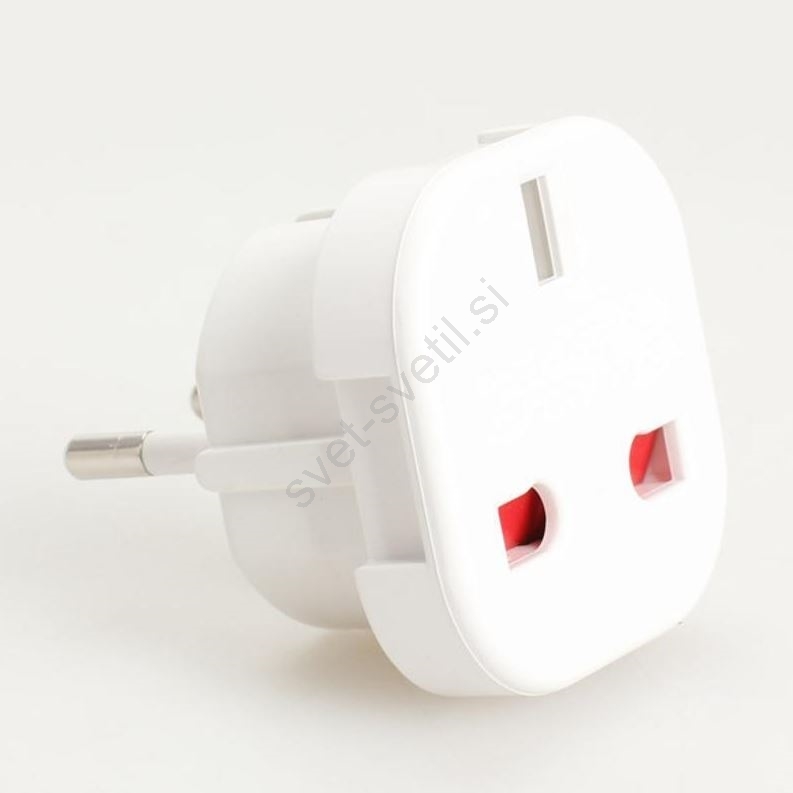 Potovalni adapter za UKEU vtičnico Svet svetil