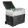 Potovalni hladilnik z LCD zaslonom 40 l 230V/12V/24V črna