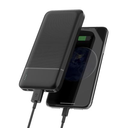 Power Bank 10000 mAh 5V črna
