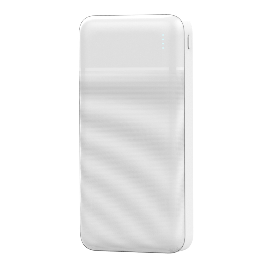 Power Bank 20000 mAh 3,7V bela