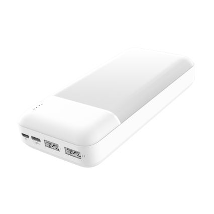 Power Bank 20000 mAh 3,7V bela