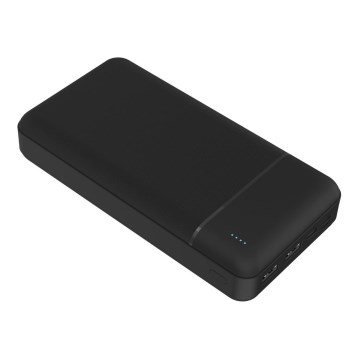 Power Bank 30000 mAh 3,7V črna