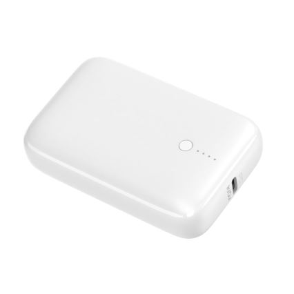 Power Bank Power Delivery Compact 10000 mAh/22,5W/3,7V bela