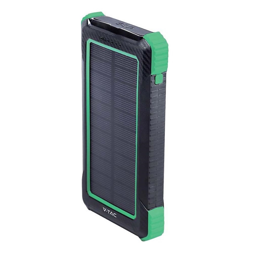 Power Bank solarni Power Delivery 10000mAh/10W/5V črna