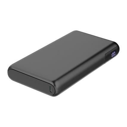 Power Bank z LED zaslon Power Delivery 30000 mAh/100W/3,7V črna