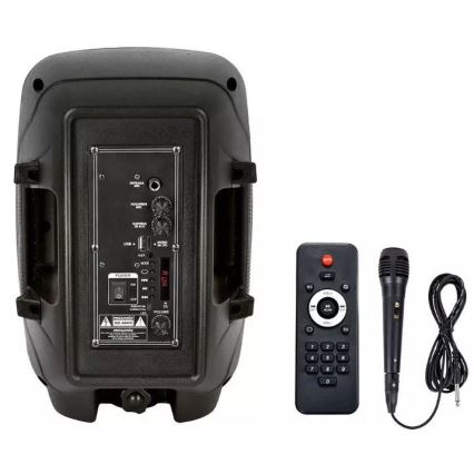 Prenosni Bluetooth zvočnik z mikrofonom 15W/3,7V LED RGB + Daljinski upravljalnik